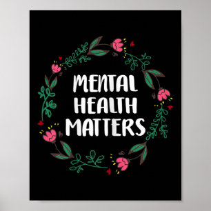 Affiche Sensibilisation des femmes à la santé mentale Prév