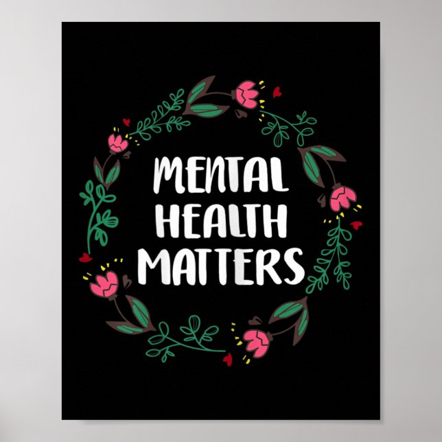 Affiche Sensibilisation des femmes à la santé mentale Prév (Devant)