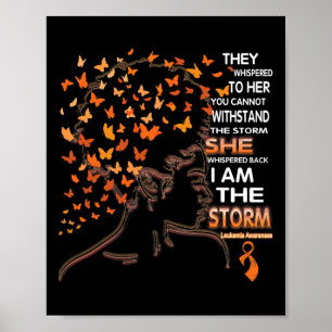 Affiche Sensibilisation des femmes noires à la leucémie