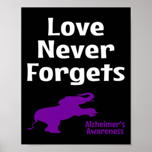 Affiche Sensibilisation Heimerheimer Soutien pourpre Amour