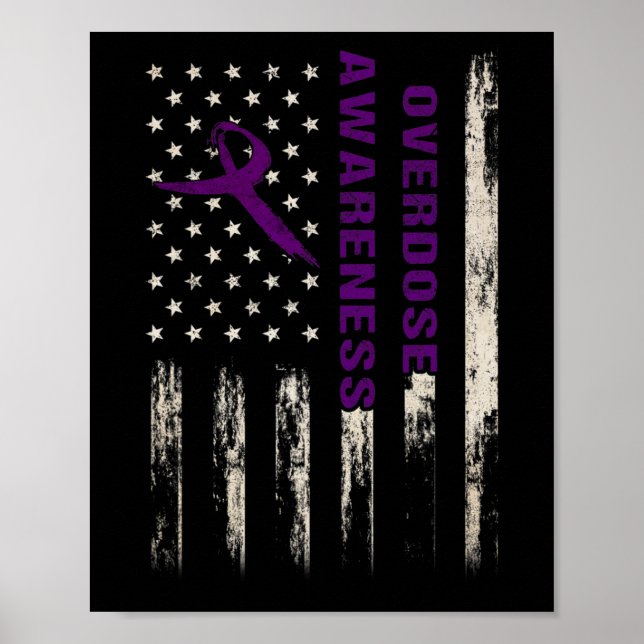 Affiche Sensibilisation Indicateur Pruple Ribbon Toxicité  (Devant)