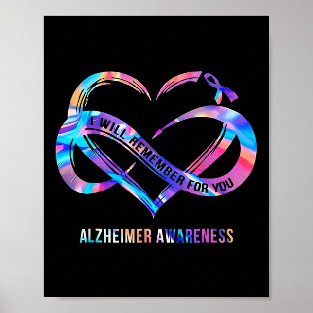 Affiche Sensibilisation que je me souviendrai pour vous  (Devant)