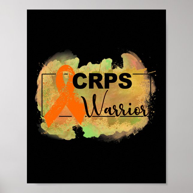 Affiche Sensibilisation régionale complexe au syndrome de  (Devant)