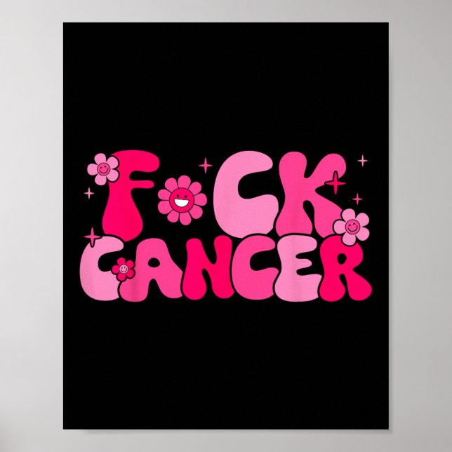 Affiche Sensibilisation Super rétro au cancer du sein (Devant)