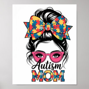 Affiche Sensibilisation sur l'autisme 2025 Autisme Maman C