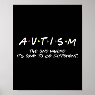 Affiche Sensibilisation sur l'autisme - Celui où ça va êtr