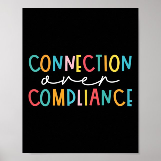 Affiche Sensibilisation sur l'autisme de connexion de l'in (Devant)