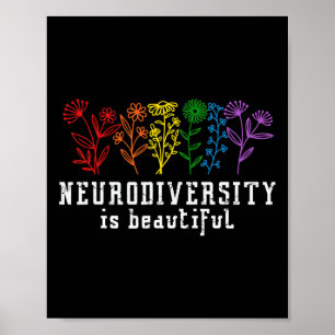 Affiche Sensibilisation sur l'autisme La Neurodiversité Es