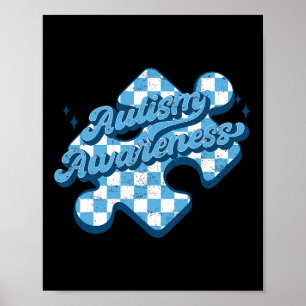 Affiche Sensibilisation sur l'autisme mignonne Puzzle Auti