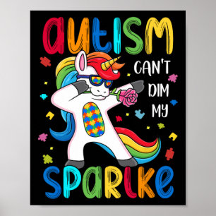 Affiche Sensibilisation sur l'autisme motivationnelle L'au
