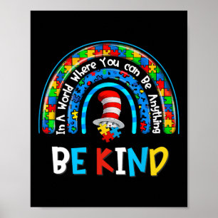 Affiche Sensibilisation sur l'autisme Pourquoi convient-il