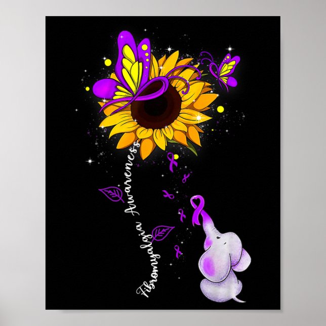 Affiche Sensibilisation Tournesol Elephant Hommes (Devant)