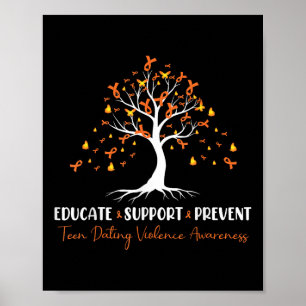 Affiche Sensibiliser les Ados à la prévention de la violen