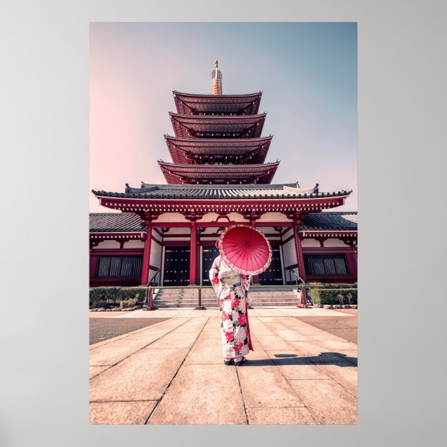 Affiche Senso-Ji (Devant)