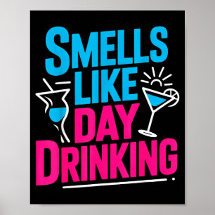 Affiche Sent l'alcoolisme diurne 