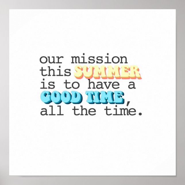 Affiche sentence from outer banks (Devant)