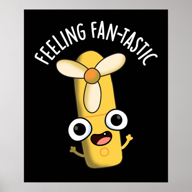 Affiche Sentez Fantastique amusant Fan Pun Dark BG (Devant)