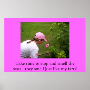 Affiche Sentez les roses