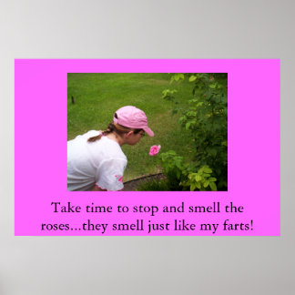 Affiche Sentez les roses