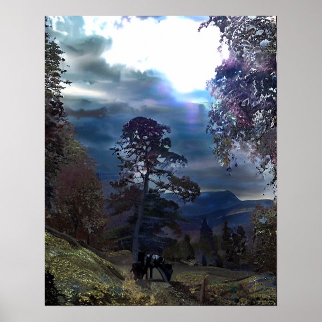 AFFICHE SENTIER DE MONTAGNE (Devant)