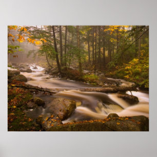 Affiche Sentier des Appalaches ruisseaux Vermont