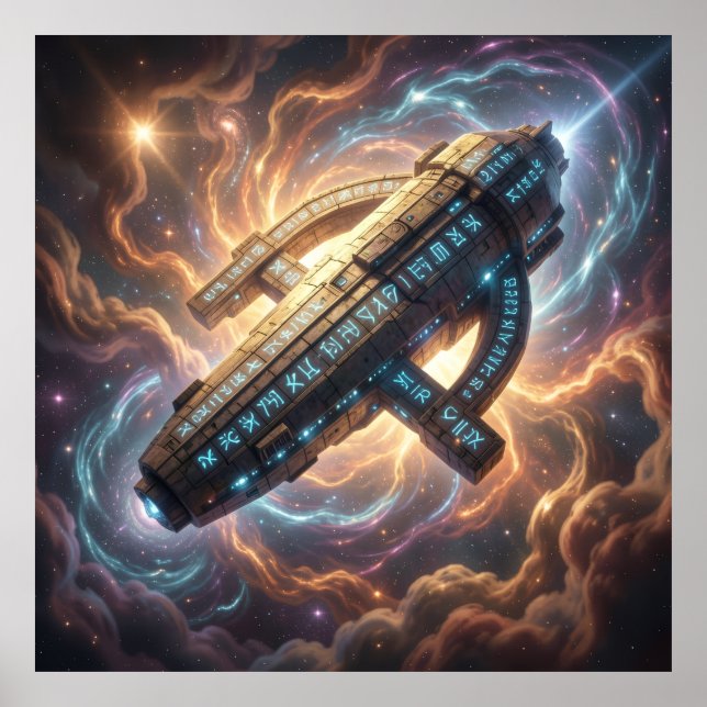 Affiche Sentier Stellaire – Voyage à travers l'univers´5 (Devant)