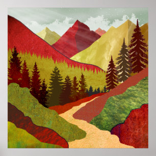 Affiche Sentier vers le ciel