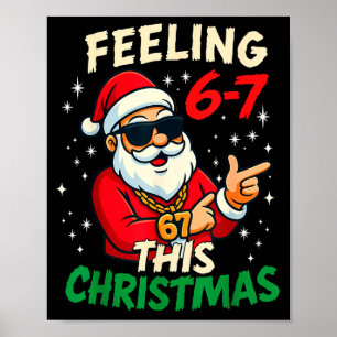 Affiche Sentiment drôle 67 Ce Noël Six Sept Méme Enfant