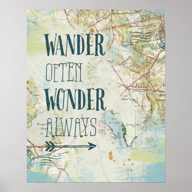 Affiche Sentiments de la carte (Devant)