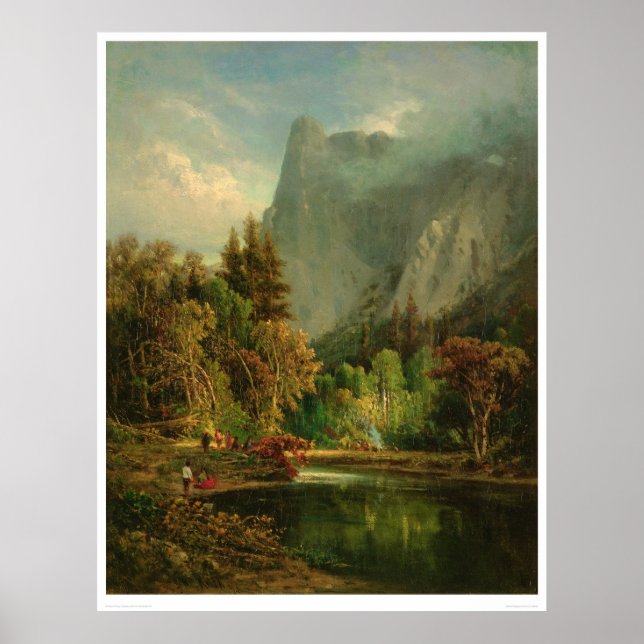 Affiche Sentinel Rock, Yosemite, Californie (0797A) (Devant)