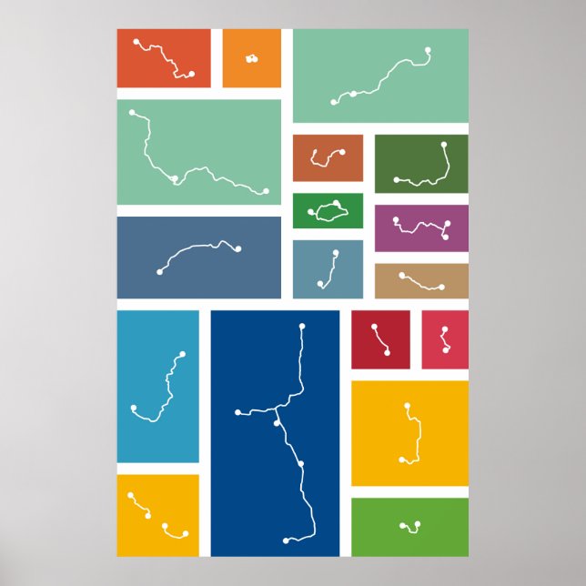 Affiche Séoul - Palettes de transit (Devant)