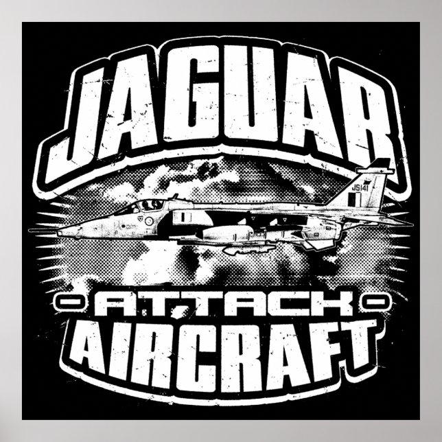 Affiche SEPECAT Jaguar (Devant)