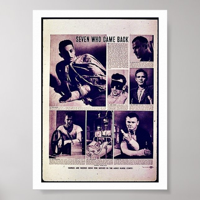 Affiche Sept Qui Sont Revenus (Devant)