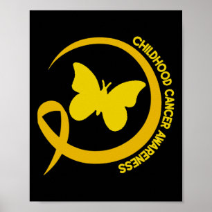 Affiche Septembre de sensibilisation au cancer de l'enfant