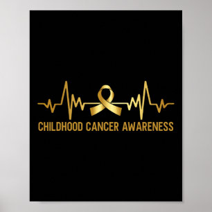 Affiche Septembre de sensibilisation au cancer infantile C