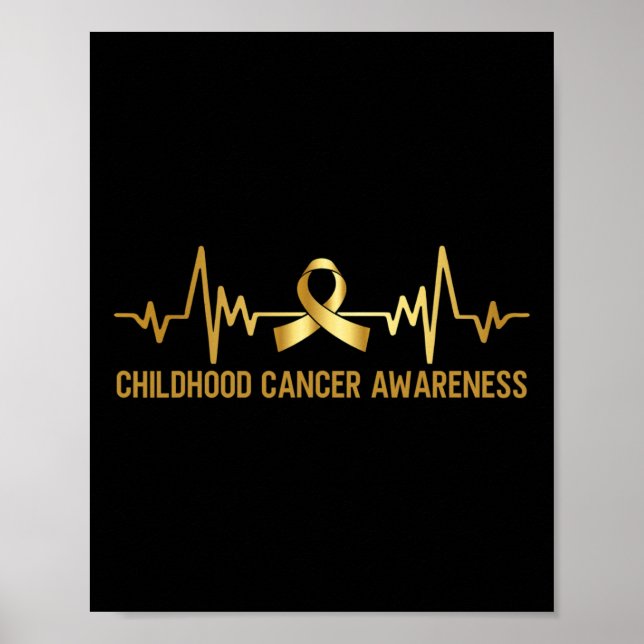 Affiche Septembre de sensibilisation au cancer infantile C (Devant)