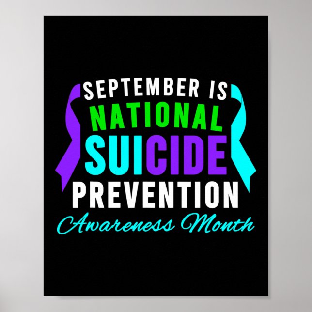 Affiche Septembre National Suicide Prevention (Devant)