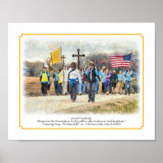 Affiche Septième taille de béatitude 8x10