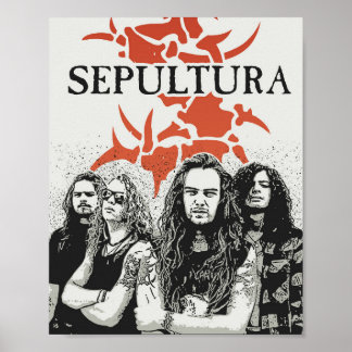 Affiche Sepultura Band Vector Art