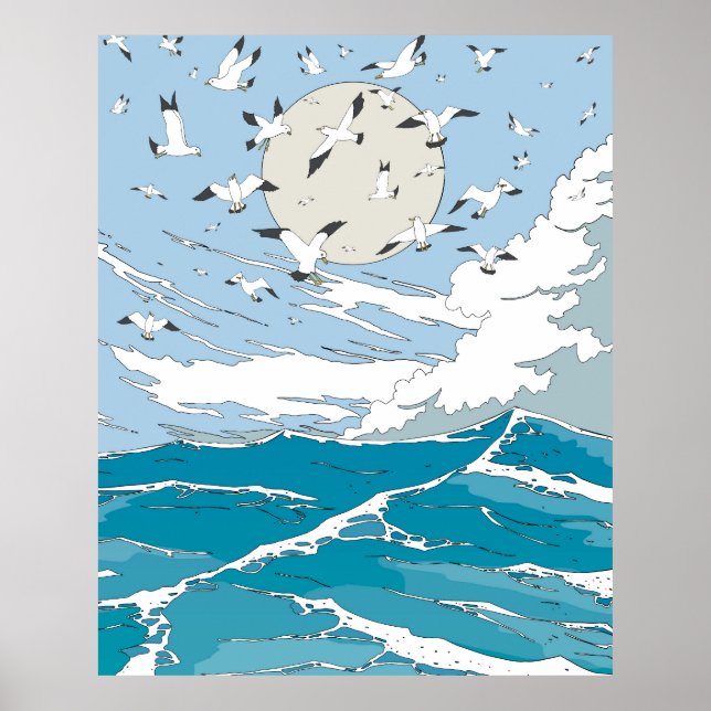 Affiche Séquestre Vintage japonais (Devant)