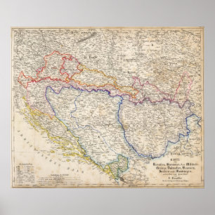 Affiche Serbie, Bosnie