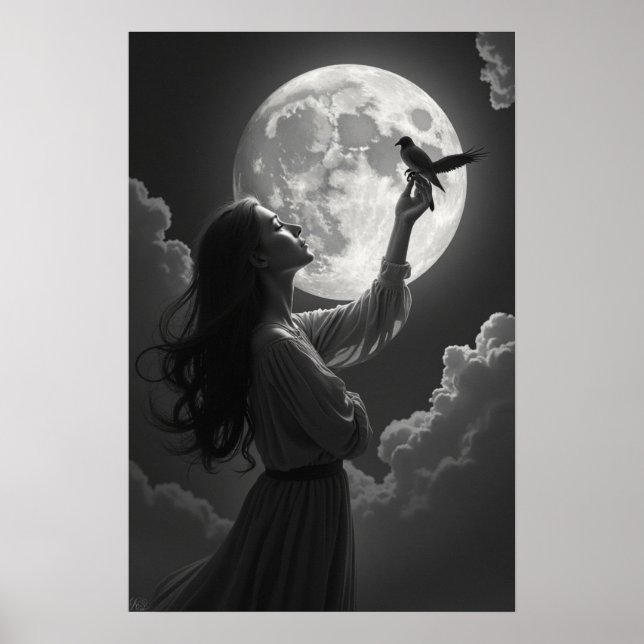 Affiche Sérénade au clair de lune (Devant)