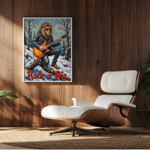 Affiche Sérénade d'hiver : Riffs givrés de Lion