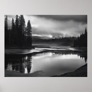 Affiche Serene River Bend