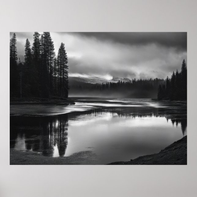 Affiche Serene River Bend (Devant)