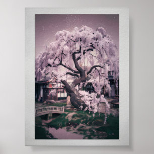 Affiche Serene Sakura Tree