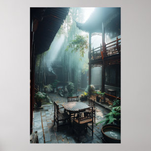 Affiche Serene Sunset - Belle Photographie Paysage Po