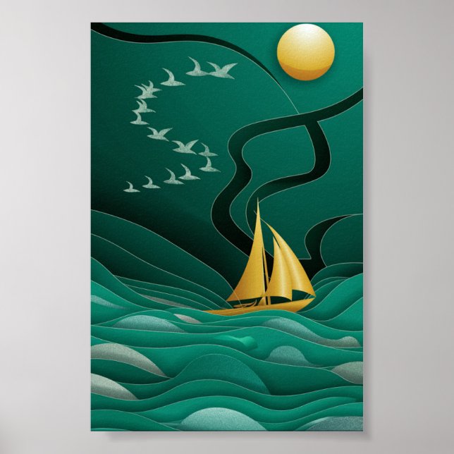Affiche Serene Voyage (Devant)