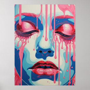 Affiche Serene Whispers : La dualité des couleurs