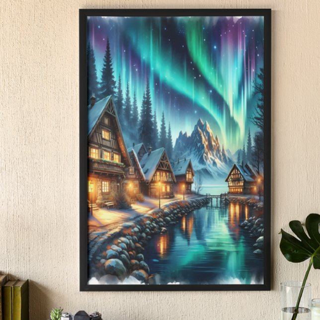 Affiche Sérénité au bord des eaux (Créateur téléchargé)